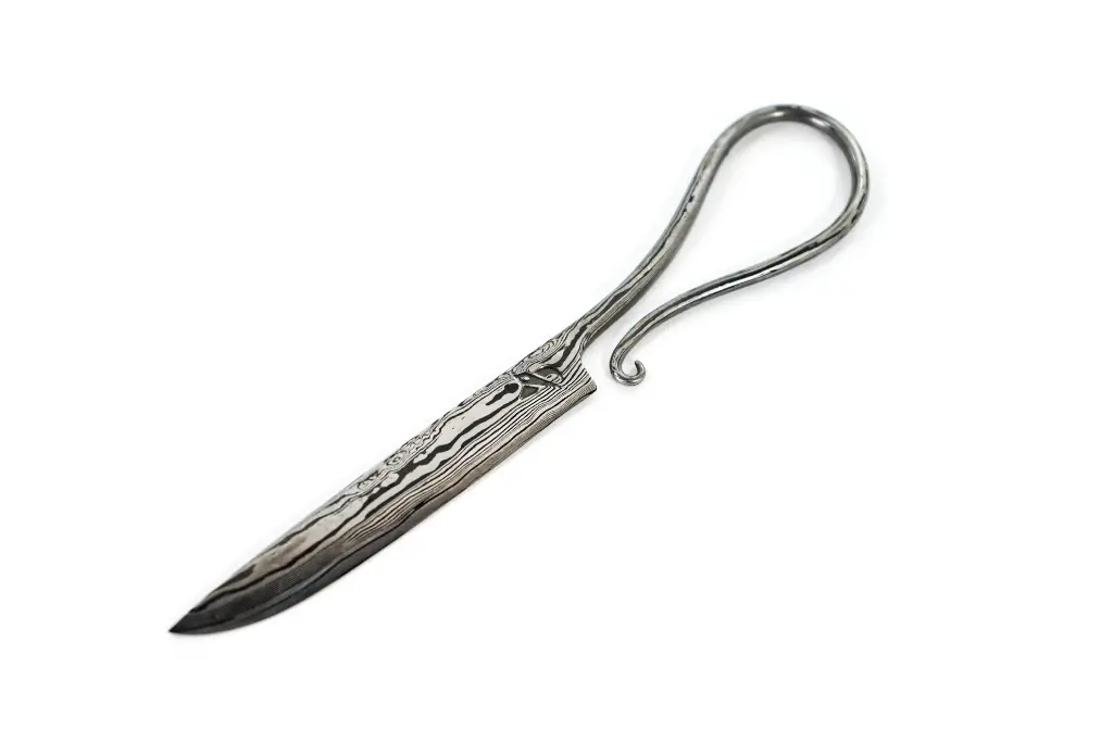 Couteau "Le discret" en Damas